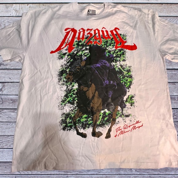 American Thrift XL Nazgul T-Shirt Mens White Excellent Lord of the Rings Graphic